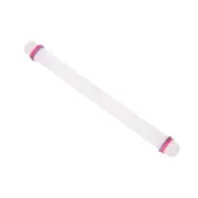 Fondant Rolling Pin with Guide Rings 20 Inch PP Plastic for Clay Baking DIY