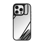 iPhone 16 Pro Mirror Ring Stand Case MagSafe Compatible LINE ART