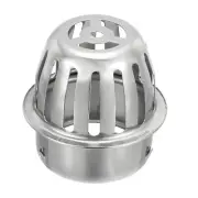 Dome Gutter Guard Filter 3 Inch, Downspout Strainer Fits 2.8-3 Inch