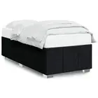 Bed Frame Slat Mattress Base Wooden Bedstead Bedroom Furniture Fabric vidaXL