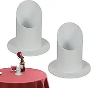 Taper Candle Holders, 2X Pillar Candles Stand, Metal Desktop Decoration, Table Centerpiece for Wedding Reception Dinner Room Festival