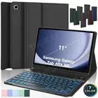 Backlit Keyboard Mouse Case For Samsung Galaxy Tab A8 A9 Plus S9 FE S7 S8 Tablet