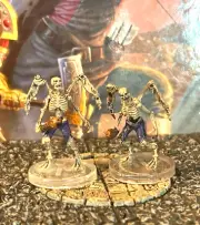 Harpy Skeleton x2 Fearsome Forces D&D Miniature Dungeons Dragons undead skeletal