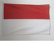 Indonesia Nautical Flag 18'' x 12'' - Indonesian Flags 30 x 45 cm - Banner 12x18 in for Boat - AZ FLAG