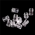 10PCS 3mm LED Light Emitting Diode Lampshade Protector Clear n&NZ AUT