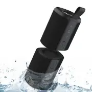 Commuter 2 - Black Bluetooth Speakers, Portable, Wireless with HD Louder Volu...