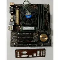 在飛比找蝦皮購物優惠-ASUS H97M-PLUS + I5-4460 + 16G