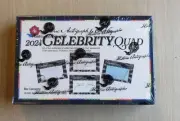 2024 Historic Autographs Celebrity QUAD cut autograph 4-card theme sealed box