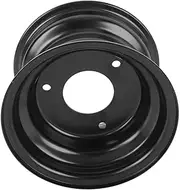Yunir 6 inch Wheel Rim 3 Holes,145/70-6 Go Kart Tire Rim Parts for Most 6 inch Wheel Hubs of Go Kart ATV Quad Dirt Bike Ride on Mower,Aluminum Alloy Enhanced Traction Stylish Look