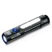 WARSUN Rechargeable Flashlight 1900 Lumens 5500 Mah Super Bright Magnet Flash Light Powerful Handheld LED Portable Water