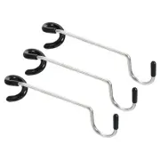 3pcs Camping Lantern Hook Hanger, Tent Lamp Hooks Pole Hanger, Black