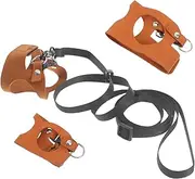 CIYODO 1 Set Adjustable Reptile Harness and Leash Small Pets Portable Lizard Walking Vest for Bearded Dragons Secure and Comfortable Design for Outdoor Travel