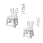 Folding Step Stool Footstool Non Slip Shoe Change Stool Lightweight Children