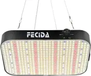 Dimmable LED Grow Light 6000 Full Spectrum w/ Fan Daisy Chain for Indoor Plants