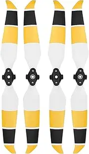 2 Pairs 7238F Props Drone Propeller Foldable Quick Release Propellers Blades Accessories, for DJI, for Mavic Air 2S Propeller Prop(Yellow Black White)