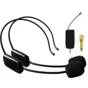 Wireless Microphone System for 2 People, 2.4G Dual Wireless Headset Mics Idea...