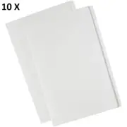 Avery Manilla Folder White FC Pk10 White 355X241mm 88155 Pack of 10 free post