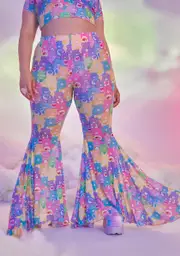 [Dolls Kill x Care Bears] Divine Dream Chaser Mesh Super Flares