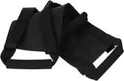 HEALEEP Motorbike Waist Protective Belt Adjustable Safety Strap for Riding Comfort Designed for Adults Reduces Back Impact Lightweight and for Motorcycle Black