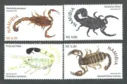 Namibia Correo Yvert 1271/74 ** Mnh Fauna - Insectos