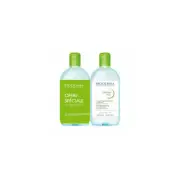 Bioderma Sébium H2O Solution Micellaire Nettoyante Purifiante 2x500ml