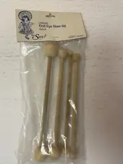 La Sioux Doll Eye Sizer Tool Set Of 4 10mm-24mm Brand New Old Stock Sealed