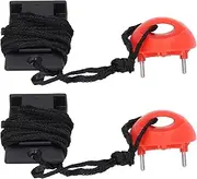 Treadmill Key 2 Pcs Treadmill Key Replacement Universal Treadmill Safety Key Treadmill Magnet Key Compatible with Nordictrack, Proform, Weslo, Golds Gym, Healthrider and All ICON Common Treadmills (2