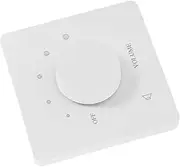 Wall Audio Volume Control Switch Adjustable Tone Knob for Speaker Level Volume Control Panel Easy Installation Audio Source Selector Switch