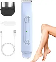 Bikini Shaver | Waterproof Body Shaver - Rechargeable Double Head Hair Removal Device for Intimate Area Underarms Legs Arms