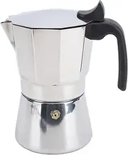 Stovetop Espresso Maker, 150ML / 300ML Stainless Steel Stovetop Coffee Maker Moka Pot for Italian and Cuban Cafe Brewing, Stovetop Espresso Coffee Maker, Espresso Machine (300ML)