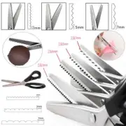 Serrated Lace Scissors Pinking Shears Zigzag Sewing Cut Tailor Scissors