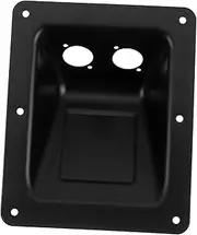 ERINGOGO Junction Box for Speaker Connection Practical Loudspeaker Terminal Wall Plate with Base for Easy Installation Stage Music Performances and Home Audio Systems