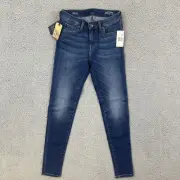 Buffalo David Bitton Skinny Jeans Women's Sz 25 Mid Rise Skinny Denim Jeans NWT