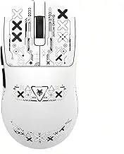 Lancoon Wireless Mouse with 12000 DPI Adjustable PU Sticker PAW-3311 Sensor 2.4G Tri-Mode Lightweight Rechargeable Long Lasting for Laptop Computer Office Home Gaming