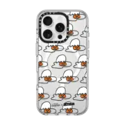 iPhone 16 Pro Clear Case MagSafe Compatible Bad Eggs