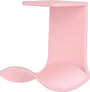 Coehaopike Headphone Hangers, Under-Desk Headphone Hook,Headphone Wall Mount with Adhesive Glues,Include Removable Adhesive Strips for Easy, (Pink)