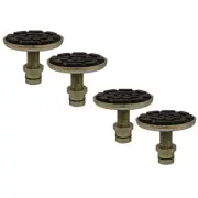 ATPKP-201057-4 Atlas Equipment Set of 4 Single-Screw Adjustable Adapters, 1.5"