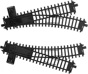 Toddmomy 2pcs Flexible Train Track Accessories for Creative Railway Track Models to Enhance Imagination Hand Eye Coordination and Encourage