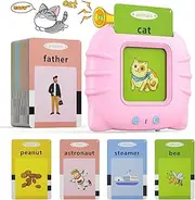 Zspeed Flash Cards Learning Toys, Audible Educational Toys Sight Cards for Toddlers Gift, Kids Word Card with Reading Function, Toddler Toys for 1-6 Years Old Boys and Girls