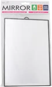 Swosh Mirror with Stand, 24 Cm X 18 Cm Size