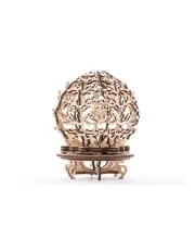 [UGEARS] Mechanical Flower With Ballerina 101 Piece Wooden 3D Puzzle