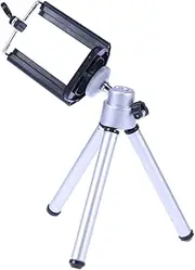 OSOLADY Portable Camera Tripod Stand Holder with Non Slip Feet and Extendable Phone Clamp for Outdoor Travel and Group Photography