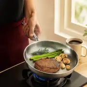 26/28/30/32cm Steak Frying Pan Non Stick Kitchen Cookware Gas Induction Cooker