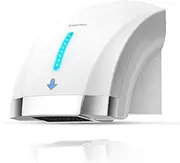 modunful Electric Heated Automatic Hand Dryers for Toilets Commercial, Extra Quiet Low Noise(40db), Compact ABS Cover, Wall Mounted Type(2000w) M-699S