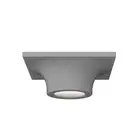 Sonneman 3740 Zoom 6"W LED Flush Mount Ceiling Fixture - Grey