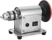 Benchtop Polisher Buffer Grinder, Electric Carving Grinder Jewelry Polisher Woodworking Sander Tool, Bench Grinder Polishing & Buffing Machine for Cutting, Grinding, Polishing