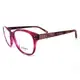 LOEWE 西班牙皇室品牌羅威貴族花邊平光眼鏡(紅)VLW853-0P99