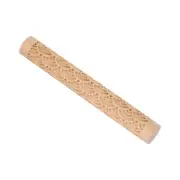 Wood Clay Roller 6 Inch Embossed Sea Water Texture Modeling for Clay Baking DIY
