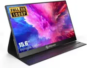 16" Portable HDR Monitor for Laptops – Full HD Display with USB-C, HDMI, and Ult