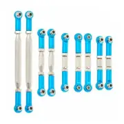 9* 1:12 RC Pull Rod Steering Linkage Upgrade For Wltoys 12428 12423 Speed RC car